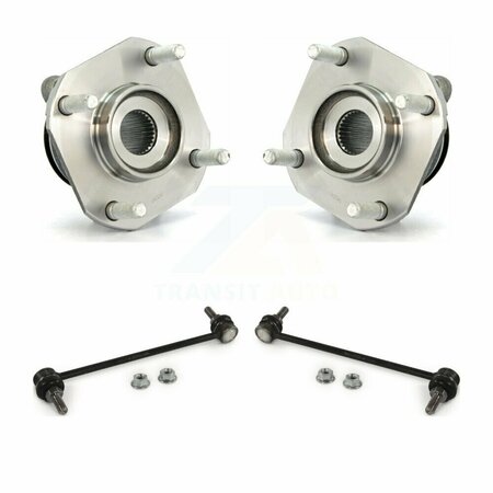 TRANSIT AUTO Front Hub Bearing Assembly And Link Kit For 2007-2012 Nissan Sentra 2.0L K77-100301